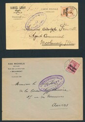 1914/1918 Sammlung 86 Briefe oder Karten aus kleinen Ämtern ...