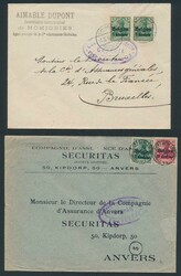 1914/1918 Sammlung 86 Briefe oder Karten aus kleinen Ämtern ...