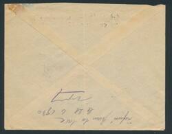 1939 N° 286, with mechanical cancel, dated 27/6/1939 to Luxembourg, ...
