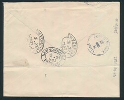 1932 N° 288A, 317 and 320, a registered letter on a consulate ...