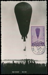 N° 353/5 "Piccard Balloon", vf (OBP €100)  Original Dutch ...