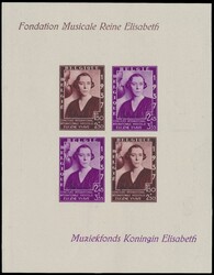 BL 7 "Ysaye", imperforate ** + "SPECIMEN", numbered 42, very limited ...