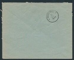 1940 Dienstmarken S 5 und S 25 auf Expressbrief von Esschen 14.X.1940 ...