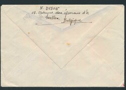 1941 Prisoner of war dispatch, from Brussels, dated February 1941, to ...