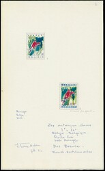 N° 1217 „Zoo von Antwerpen – 1 Fr. + 50 Cent. Roter Lori”, ...