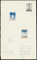 N° 1220 „Zoo von Antwerpen – 3 Fr. + 1 Fr. Königspinguin”, ...