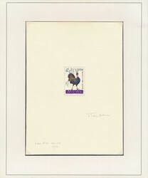 N° 1221 „Zoo von Antwerpen – 6 Fr. + 2 Fr. Kongopauw”, ...