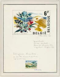 N° 1408/9 „Naturschutz”, 2 wunderschöne, nicht angenommene ...