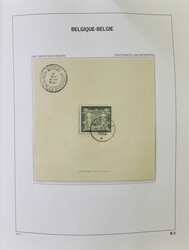 1924/2008 Collection de feuilles souvenir dans 2 albums Davo, dont BL ...