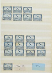 Entre PA 1 et PA 35, stock comprenant des variétés et des couleurs, ...