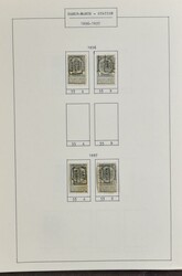 1906/1975 Schön zusammengestellte Sammlung typografisch ...