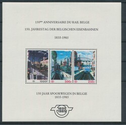 TR BL 4 "150 ans des chemins de fer belges", tb (COB 150 €)