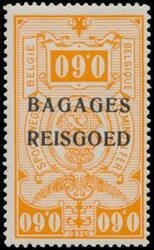 BA 6-Cu "60c. orange" with "inverted overprint", signed "Van ...