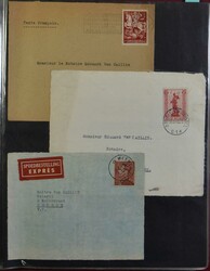 1930/1996 Zusammenstellung von 94 Karten oder Briefen aus dem Archiv ...