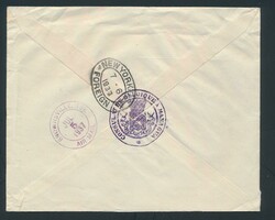 1937 Belgian Consulate Managua, Nicaragua, registered by airmail to ...