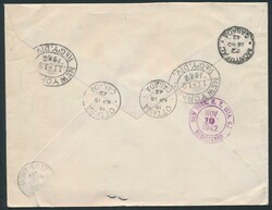 1942 Belgian Legation in Ottawa (Canada), registered letter to ...