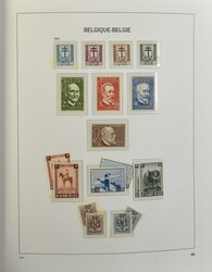 1863/2022 Collection with duplicates in 9 Davo albums, with rust ...