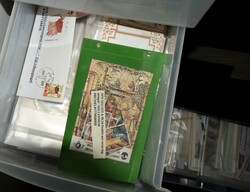 1958/2001 Large stock of stamps, FDC, HK, in drawer cabinets, vf/f ...