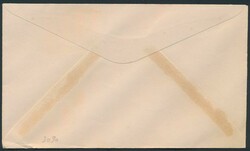 1938, Mission Gatti (10th expedition) envelope franked with OBP N° ...