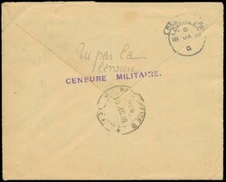 1918 N° 29, 30 and 31 on registered letter sent from Kigoma on 3 ...