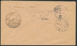 1918, n° 29 and 32 on registered letter sent from B.P.C.V.P.K. N° ...