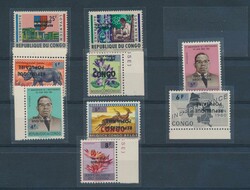 N° 20/22 and 23/29 All with inverted overprint, several not included ...