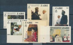 N° 1094/99 ‘Papal visit’, proofs on plastic-like paper, ...