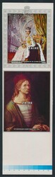 BL 28/29 ‘Elisabeth II and Dürer’ in vertical proof, imperforate ...