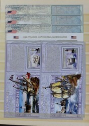 2006, collection + 270 mini sheets, different thematics, most ...