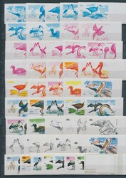 N° 649/56 ‘Waterfowl’, set of progressive colour proofs, ...