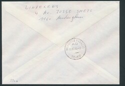 1994, genocide period, Belgium, envelope sent from Brussels May 9, ...