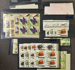 N° 123/37, PA 8/16, 274/89 et 350/65 "Oiseaux, papillons et ...