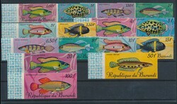 N° 217/232 "Poisson I", non dentelé **, magnifique, tb (COB 500 €)