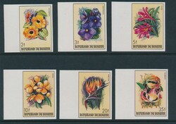 N° 944/49 "Fleurs d'Afrique", non dentelées, tb