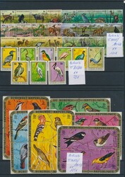 1964/1975 Belle collection d'animaux, tb (Yv. 650 €)