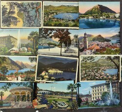 Switzerland, Lugano, all older cards (300 items)  Original Dutch ...