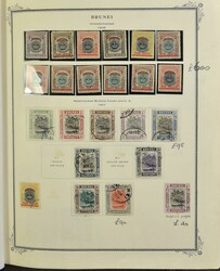 1895/2006 Schöne Sammlung in Album, sowohl gestempelt als auch ...