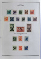 Sehr schön zusammengestellte Start-Sammlung Fiume, Zone A und Zone B ...