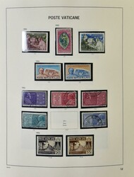 1852/2009 Sammlung in 2 Davo-Alben mit vielen postfrischen ...