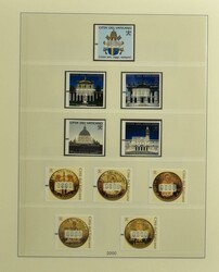 1960/2006 Complete collection in 3 Lindner albums, including souvenir ...