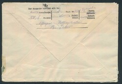 Feldpostbrief 1915, Preußisch 3 Bataillon, Lothringen nach Luxemburg ...