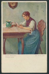 1916 Karte von Paderborn nach Luxemburg, retour-züruck + Zensur ...