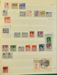 Interessante Sammlung in Einsteckbuch mit viel Sumatra, Borneo, ...