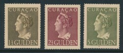 N° 178/81 "1947 - Wilhelmina type Konijnenburg" (high values), ...