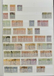 Sammlung/Vorrat in dickem Einsteckbuch ab Wilhelm III. mit besseren ...