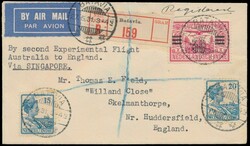 1927/1949 Niederländisch-Indien, Zusammenstellung von 26 Briefen ...