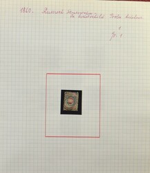 1858/1991 Collection and duplicates in 14 books from n° 1, including ...