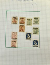 1858/1991 Collection and duplicates in 14 books from n° 1, including ...