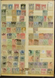 Collection with duplicates in 5 stockbooks, starting with classic ...