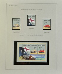 1987/1997 Collection in Safe ring binder, sets and souvenir sheets ...